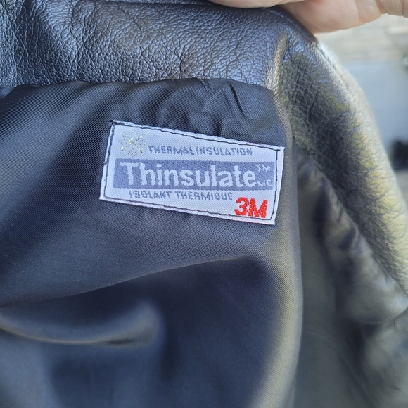 Vintage Leather Midi Jacket - Picture 6 of 7